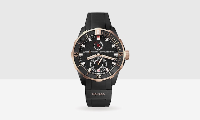 ulysse nardin diver collection at watches of switzerland image